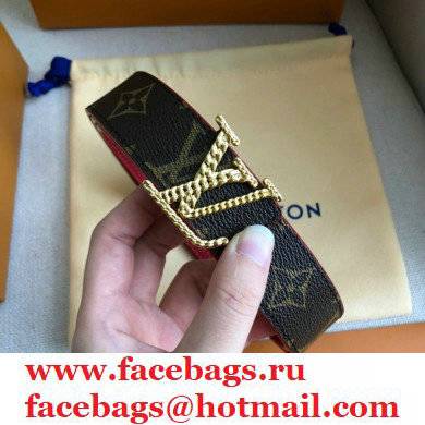 Louis Vuitton Width 3cm Belt LV113