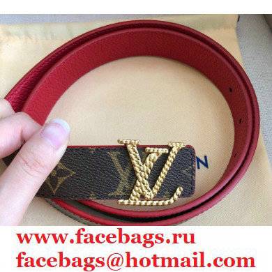 Louis Vuitton Width 3cm Belt LV113