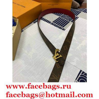 Louis Vuitton Width 3cm Belt LV83