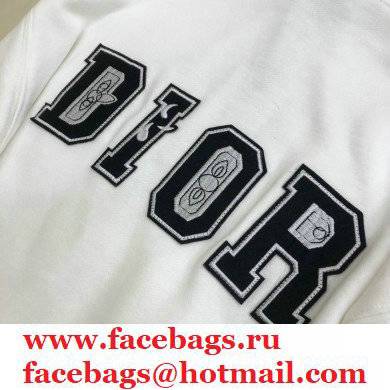 DIOR logo Print hooded sweatshirt 2021