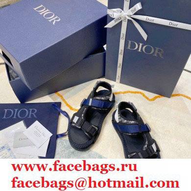 Dior CD Buckle Straw Fisherman Sandals Ds002 2021