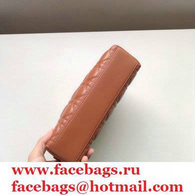 Dior Caro Beauty Pouch Bag in Cannage LambskinCaramel 2021