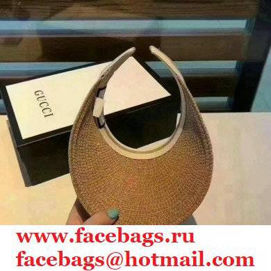 Gucci Fashion empty top sunhat in Brown Gh002 2021