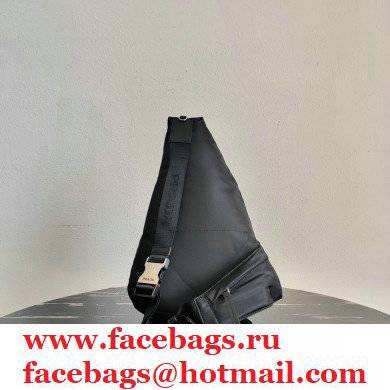 Prada Re-Nylon and leather backpack BLACK 2021