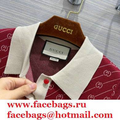 gucci GG diagonal silk polo sweater 2021