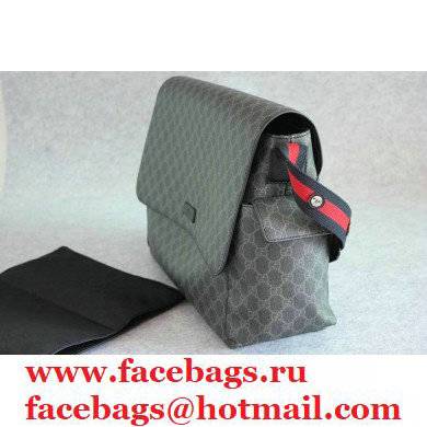 gucci GG plus diaper bag black 211131