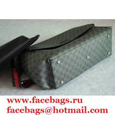 gucci GG plus diaper bag black 211131