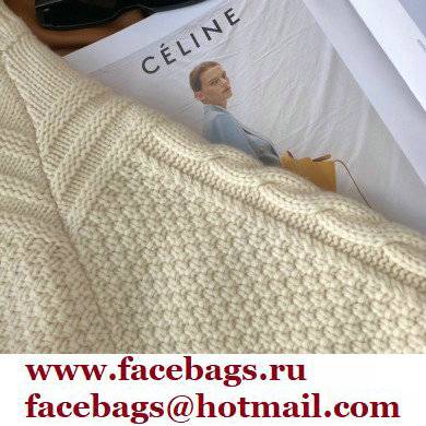 CELINE 2021 FALL WINTER Cashmere turtleneck CREAMY