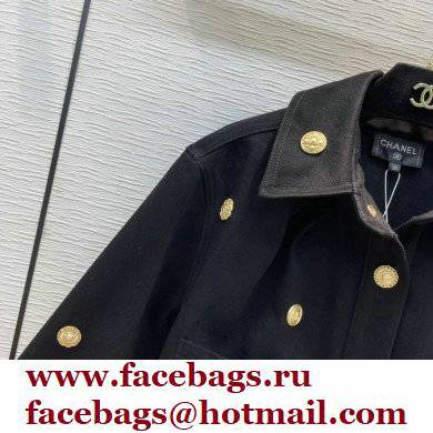 CHANEL GOLD CHARMS JACKET BLACK 2021