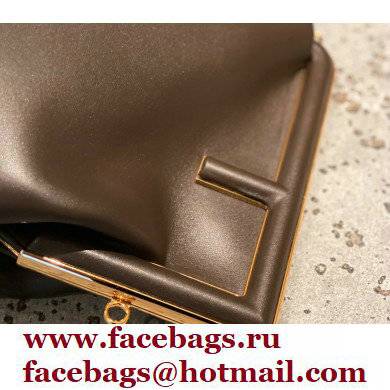 Fendi First Medium Leather Bag Coffee 2021