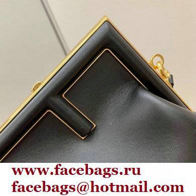 Fendi First Small Leather Bag black 2021