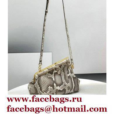 Fendi First Small Python Leather Bag 2021