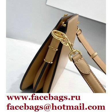 Fendi Touch Leather Bag Beige 2021