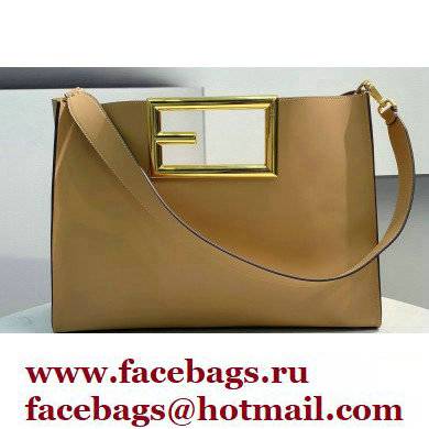 Fendi Way Medium Bag Beige 2021