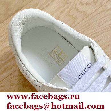 Gucci GG embossed sneaker white 670408 2021