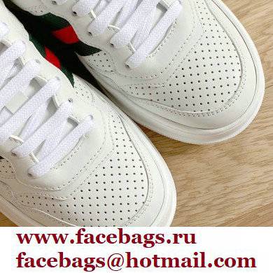 Gucci sneaker with Web 670415 white 2021