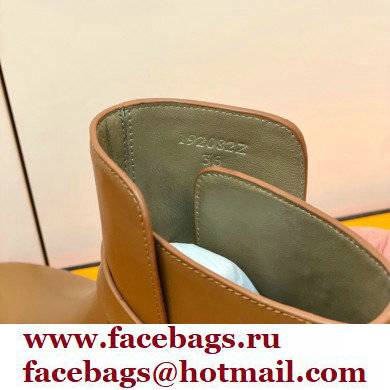 Hermes Neo Ankle Boots Brown Handmade