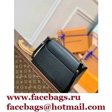 Louis Vuitton Epi Leather Twist MM Bag M58715 Black 2021