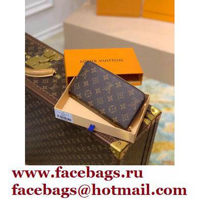 Louis Vuitton Monogram Canvas Zippy Wallet Print M80861 2021