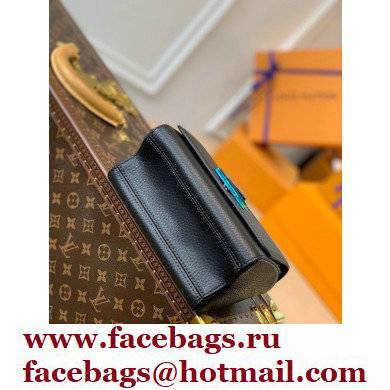 Louis Vuitton Twist Mini Bag Ruthenium Hardware M58597 Iridescent Black 2021 - Click Image to Close
