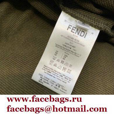 fendi army green hoodie 2021