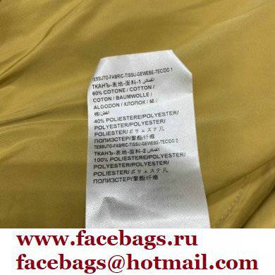 gucci gg canvas coat with colar 2021