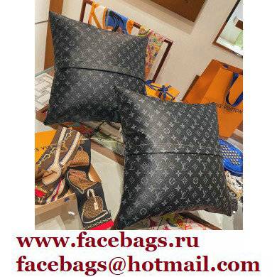 louis vuitton Monogram Eclipse canvas pillow