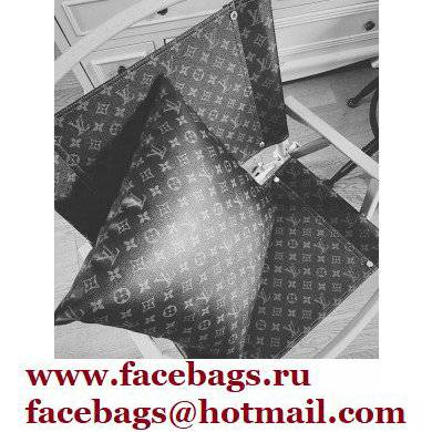 louis vuitton Monogram Eclipse canvas pillow