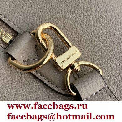 louis vuitton gray Monogram Empreinte leather Speedy Bandouliere 25 m58947