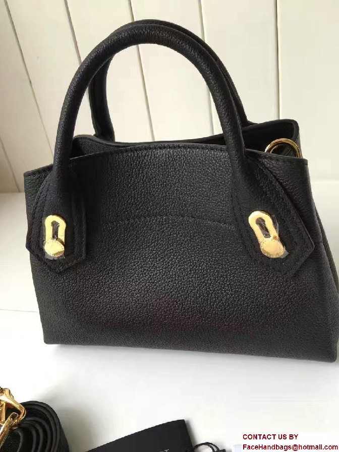 Baby Milton Bag In Grainy Leather 40201201 Black 2017