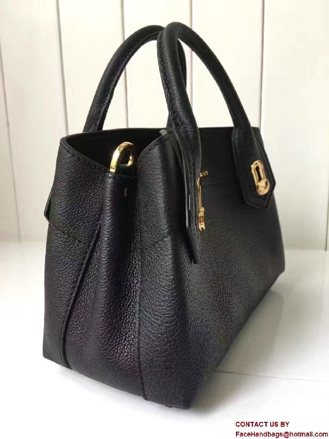 Baby Milton Bag In Grainy Leather 40201201 Black 2017