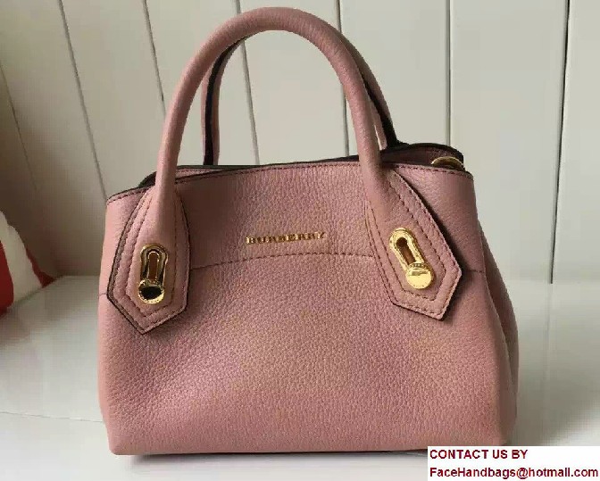 Baby Milton Bag In Grainy Leather Pink 2017 - Click Image to Close