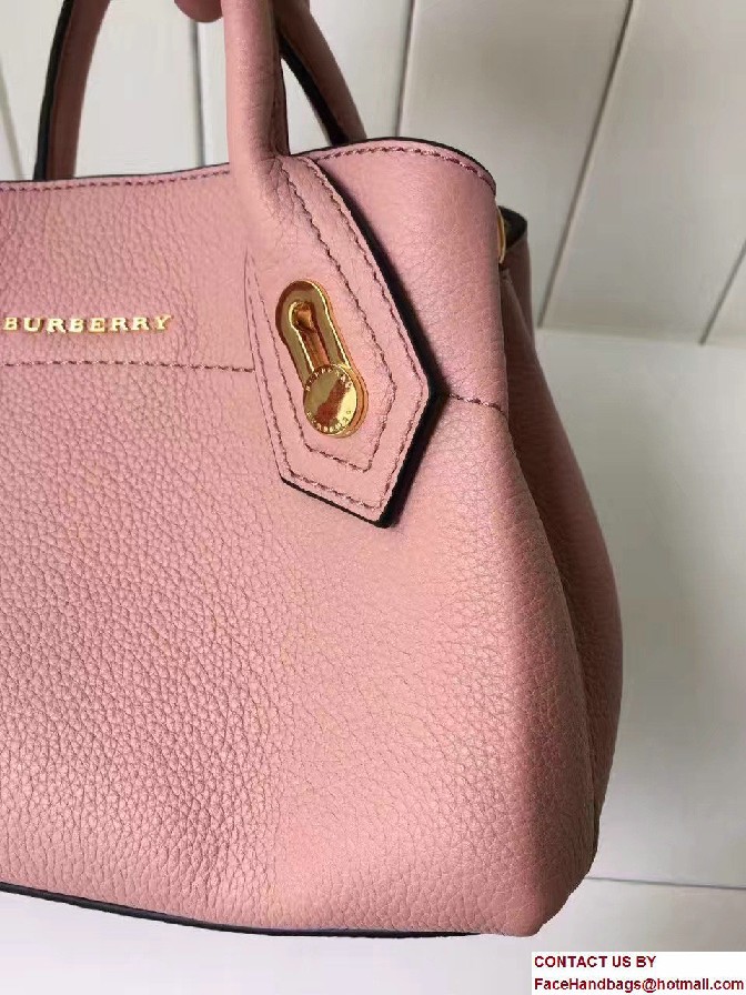 Baby Milton Bag In Grainy Leather Pink 2017