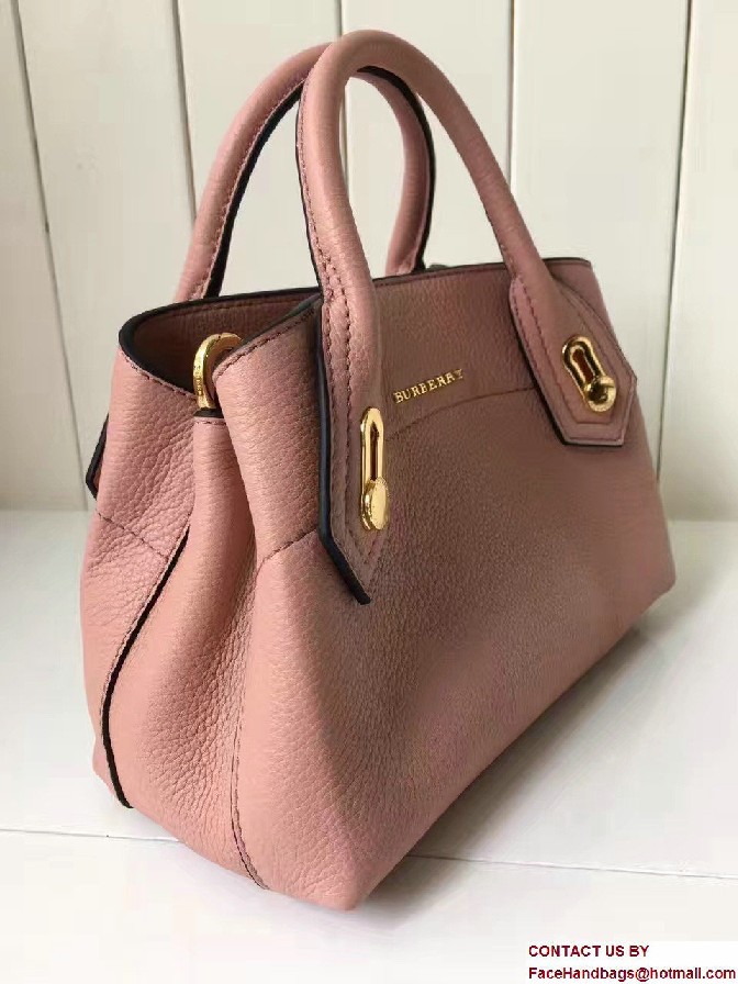 Baby Milton Bag In Grainy Leather Pink 2017