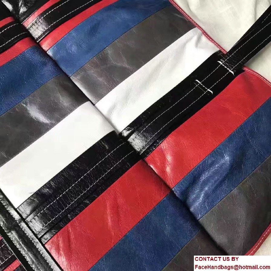 Balenciaga Bazar XL Large Shopping Bag Black/Red/White/Gray/Blue 2016