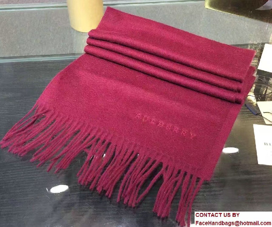 Burberr Cashmere Scarf 06 2017