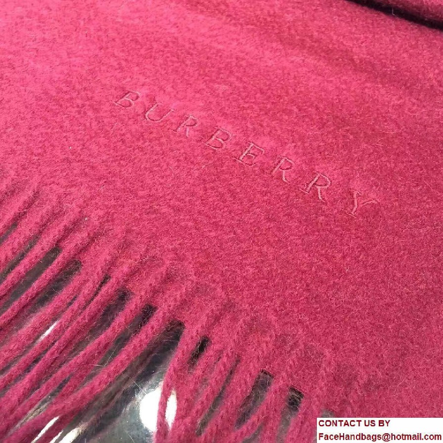 Burberr Cashmere Scarf 06 2017