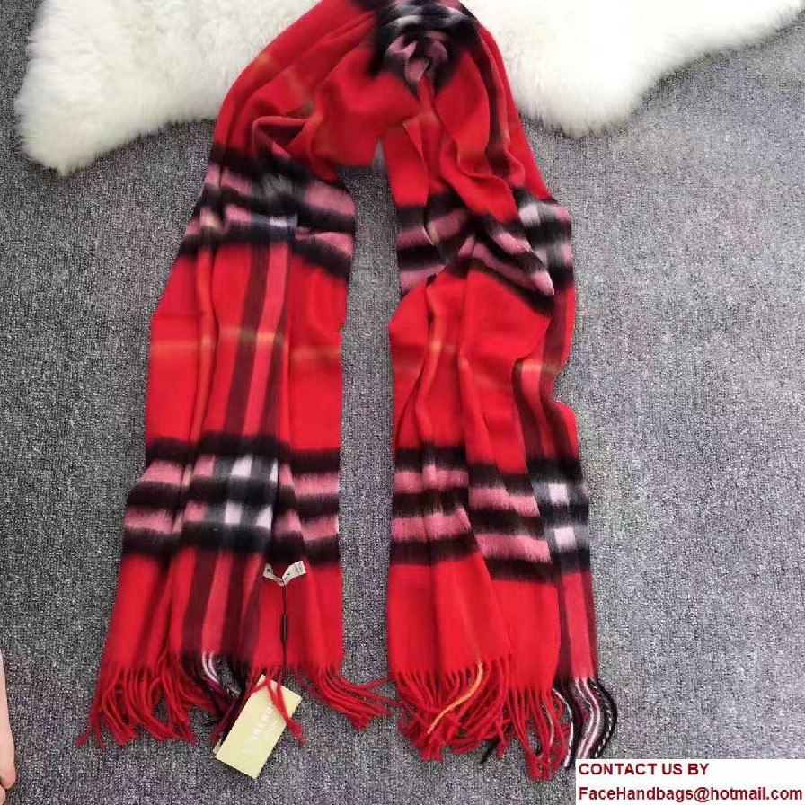 Burberr Cashmere Scarf 16 2017