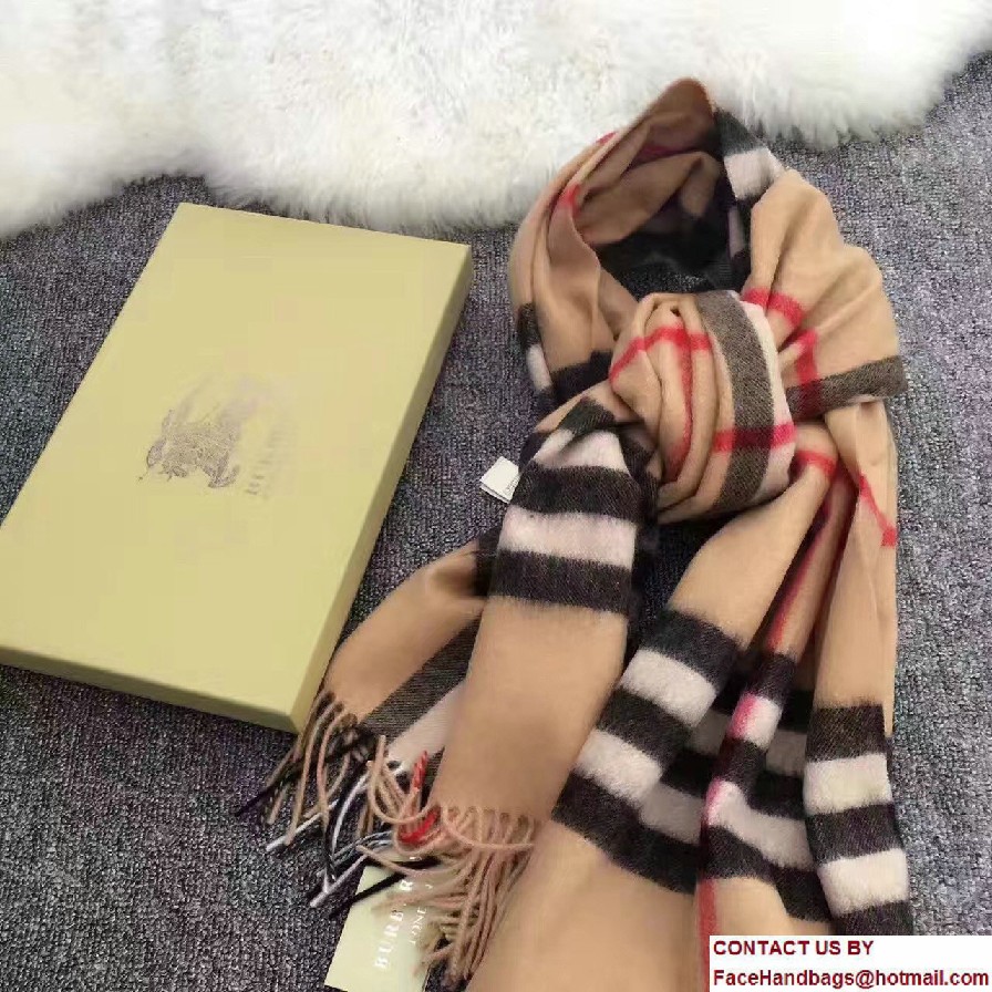 Burberr Cashmere Scarf 17 2017