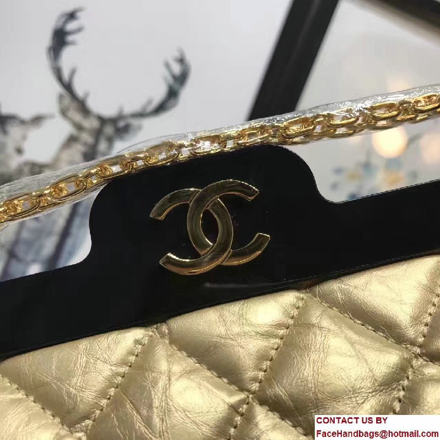 Chanel 2.55 Reissue Aged Calfskin Hanger Flap Bag A93600/A93646 Gold 2016/2017