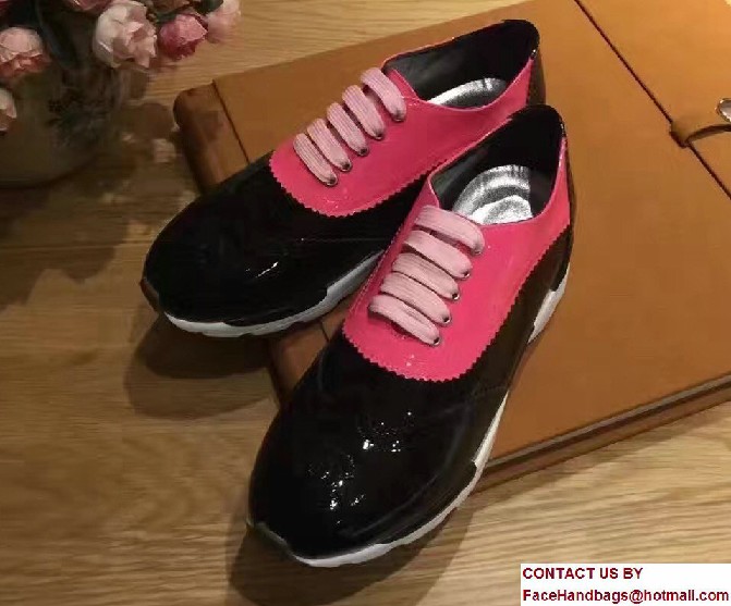 Chanel Cuba Sneakers Black/Fuchsia 2017 - Click Image to Close