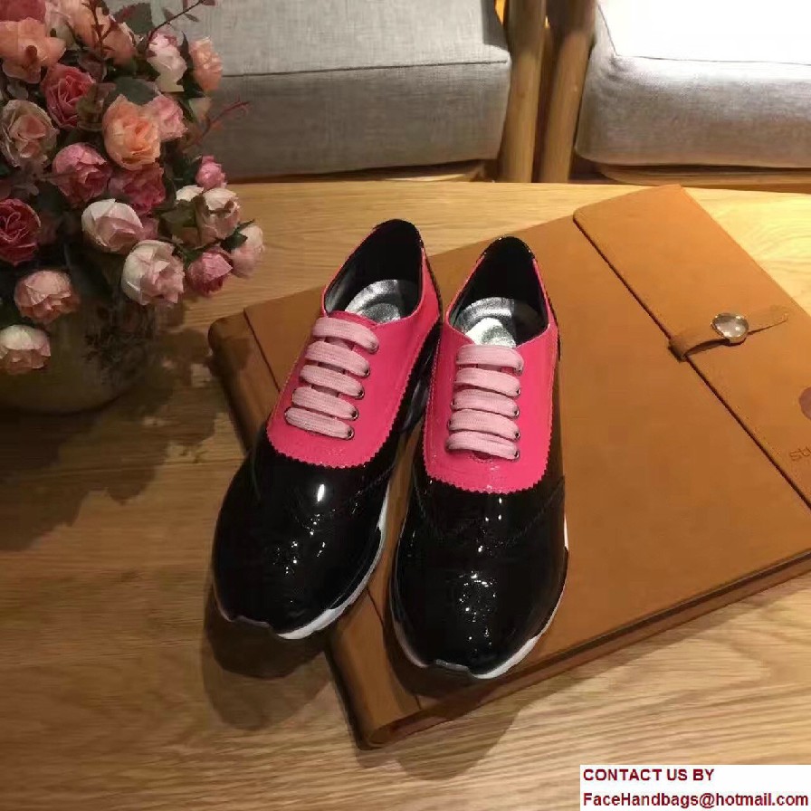 Chanel Cuba Sneakers Black/Fuchsia 2017