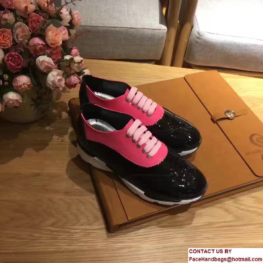 Chanel Cuba Sneakers Black/Fuchsia 2017