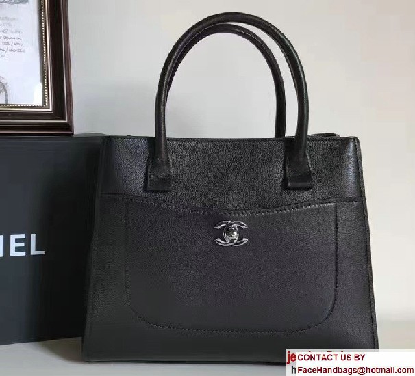 Chanel Grained Calfskin Neo Executive Mini Shopping Bag A69929 Black Cruise 2017 - Click Image to Close