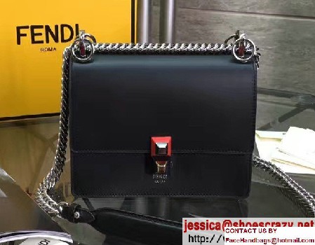 Fendi Kan I Crossbody Mini Bag Black 2017