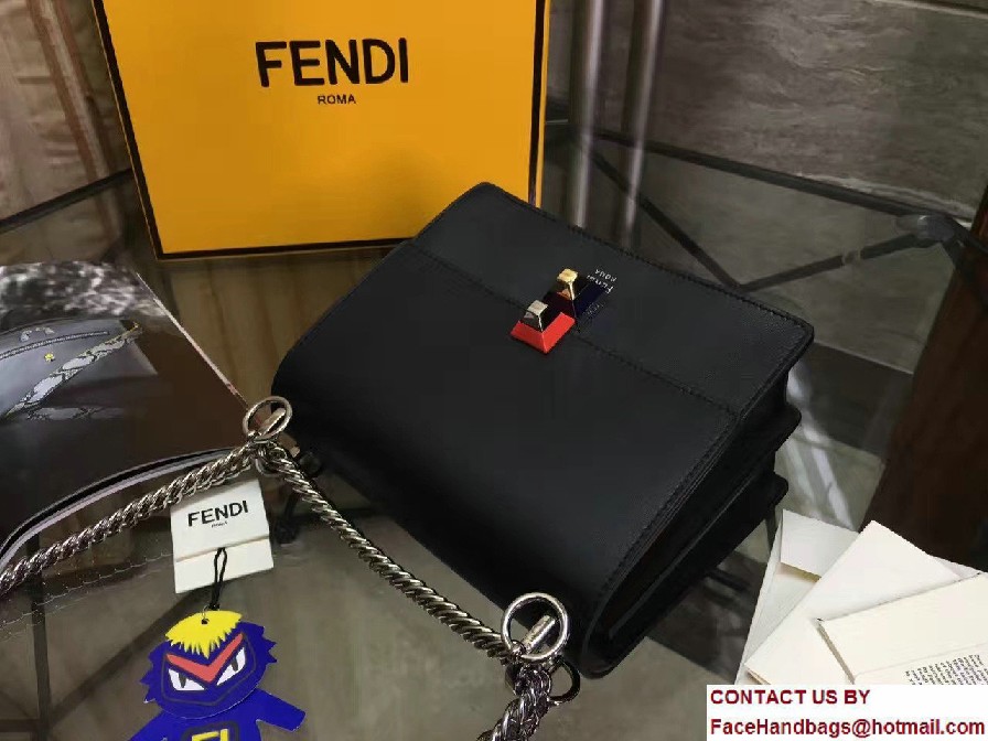 Fendi Kan I Crossbody Mini Bag Black 2017