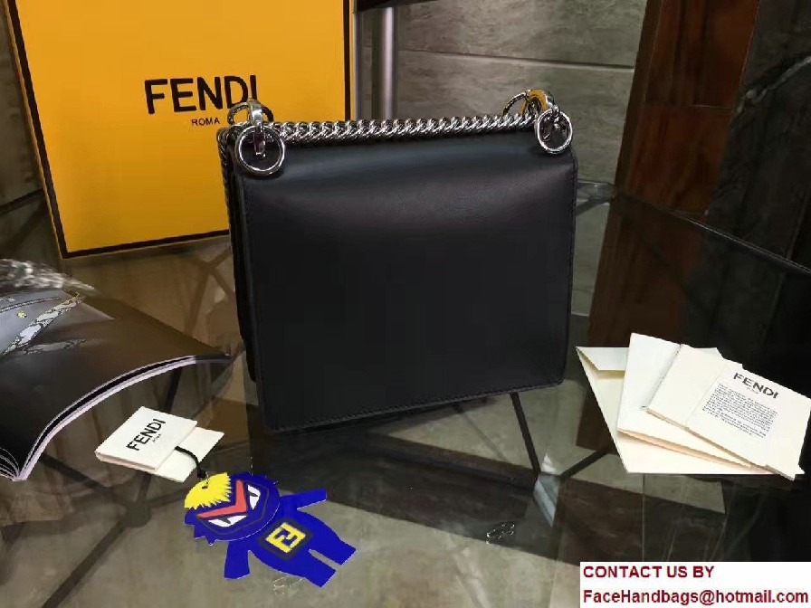 Fendi Kan I Crossbody Mini Bag Black 2017