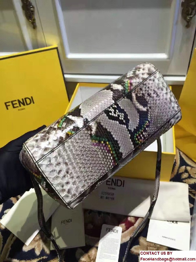 Fendi Python Mini Peekaboo Bag 01 2017