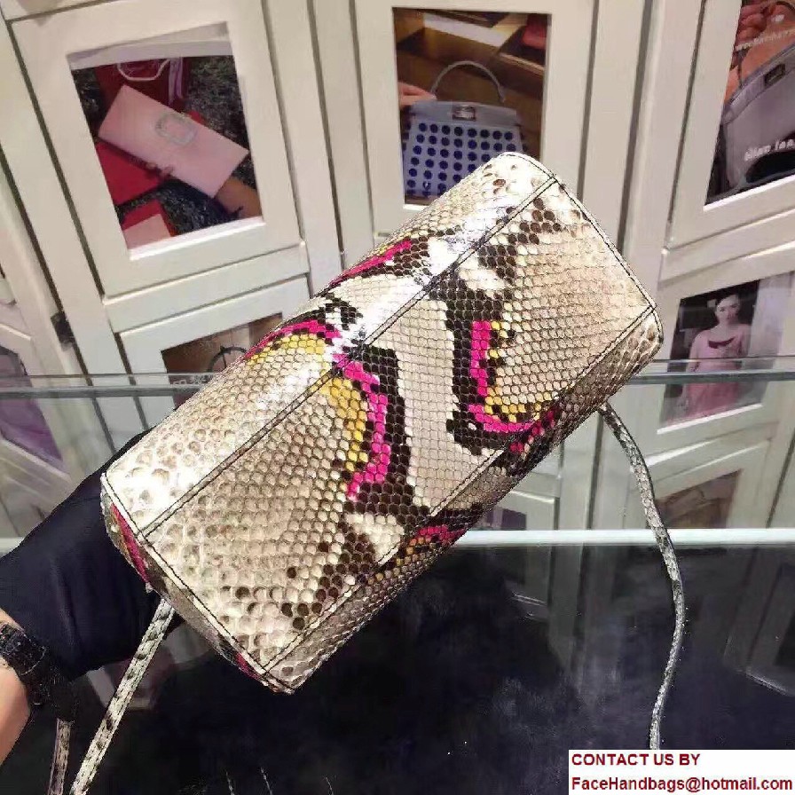 Fendi Python Mini Peekaboo Bag 03 2017