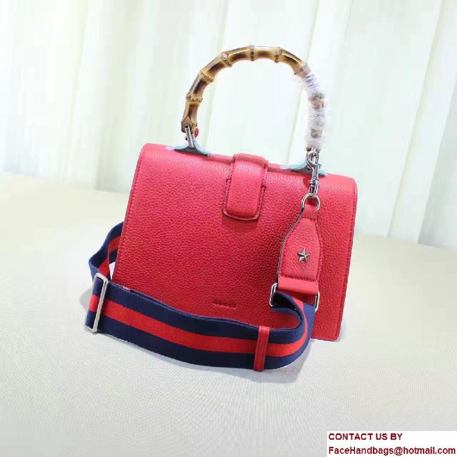 Gucci Dionysus Textured Leather Top Handle Medium Bag 448075 Red 2016 - Click Image to Close